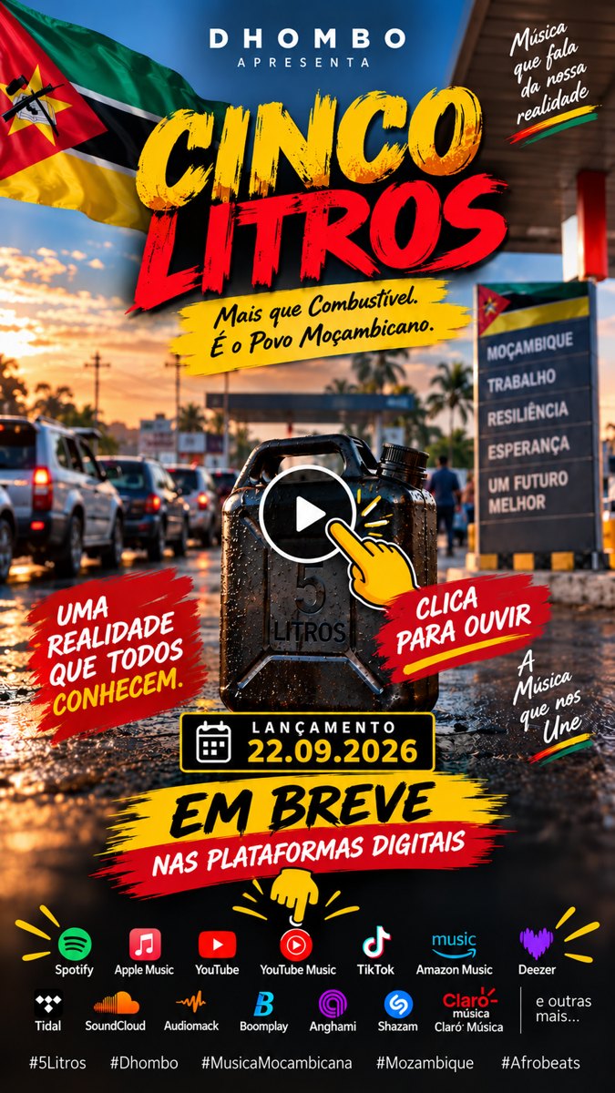 Capa de «5 Litros» de Dhombo